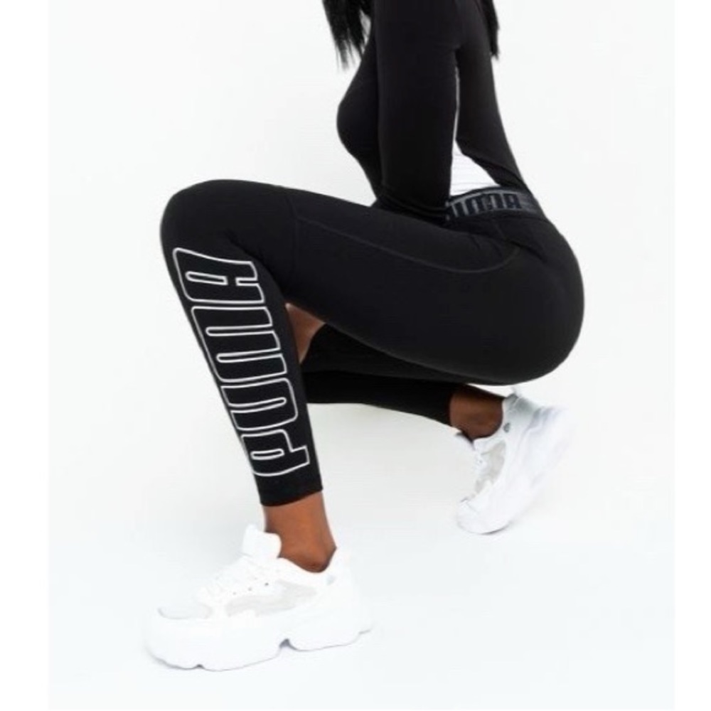 PUMA LOGO ELASTIC 7/8 TIGHT LEGGING
